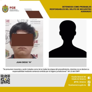 Detienen a dos presuntos responsables de secuestro agravado en Álamo