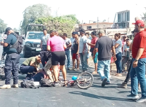 ¡LO MATÓ UN MOTOCICLISTA!