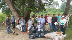 Gobierno Municipal realiza jornada de limpieza en márgenes del Río Cinco Poblados