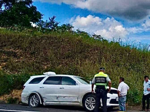 Se accidenta avanzada del gobernador de Veracruz