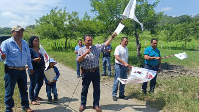 Banderazo de Obra en Xilitla: Pavimentación de la Calle Principal Fortalece la Infraestructura Vial