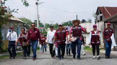 Pozarricense busca el voto de los Tamiahuense