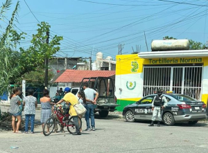 Sujeto escapa por la puerta falsa