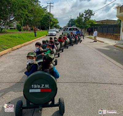 Trenecito de la SEDENA estará en Tamiahua