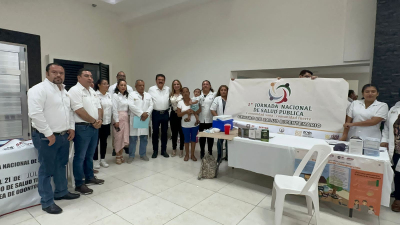 En marcha jornada nacional de salud pública en Tihuatlán