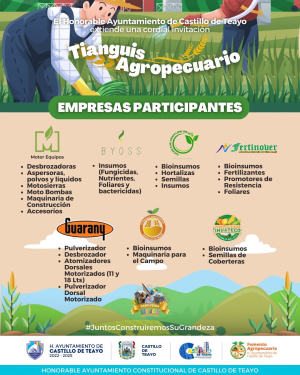 Instalan tianguis agropecuario en feria de San José