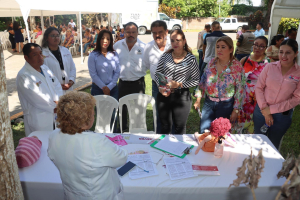 En marcha jornada de prevención de cáncer de mama en Tihuatlán