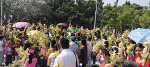 Celebran con gran fervor el Domingo de Ramos